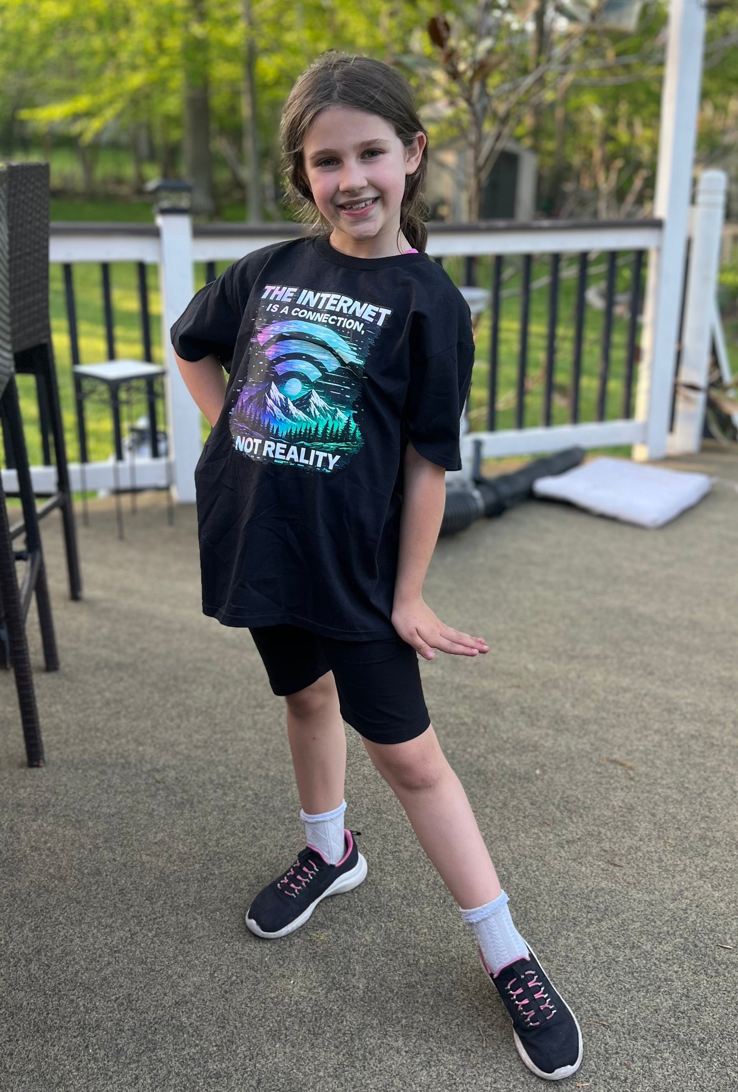 The Internet Is a Connection, Not Reality - Graphic Tee