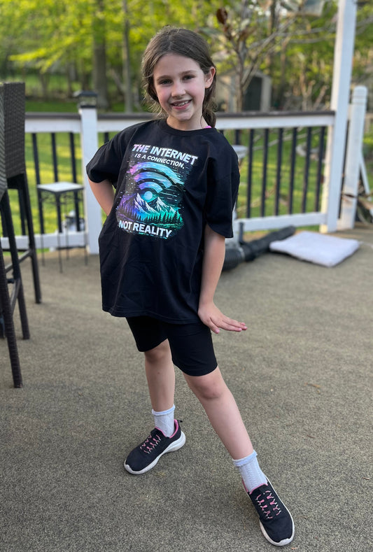 The Internet Is a Connection, Not Reality - Graphic Tee