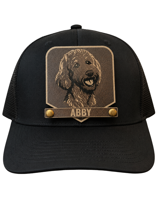 Personalized Dog Badge Trucker Hat
