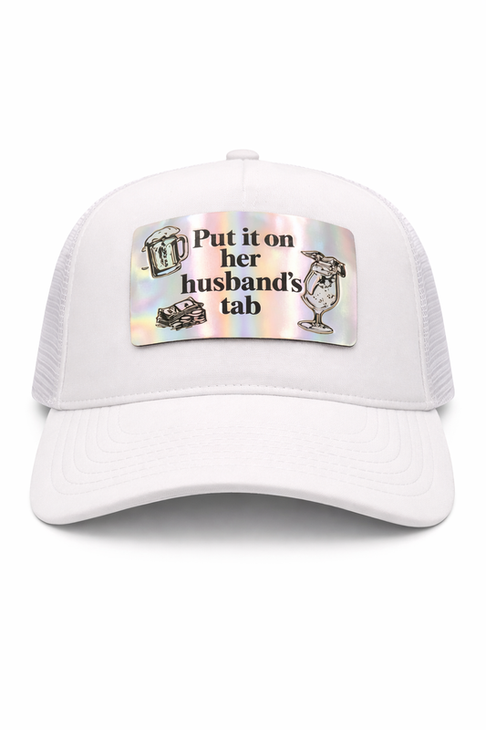 "Put it on my/her husband's tab" Hat Bundle