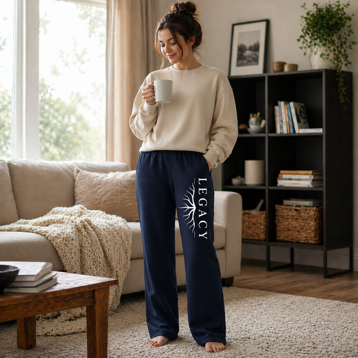 Legacy Sweatpants — Roots Edition | Open-Bottom Fit