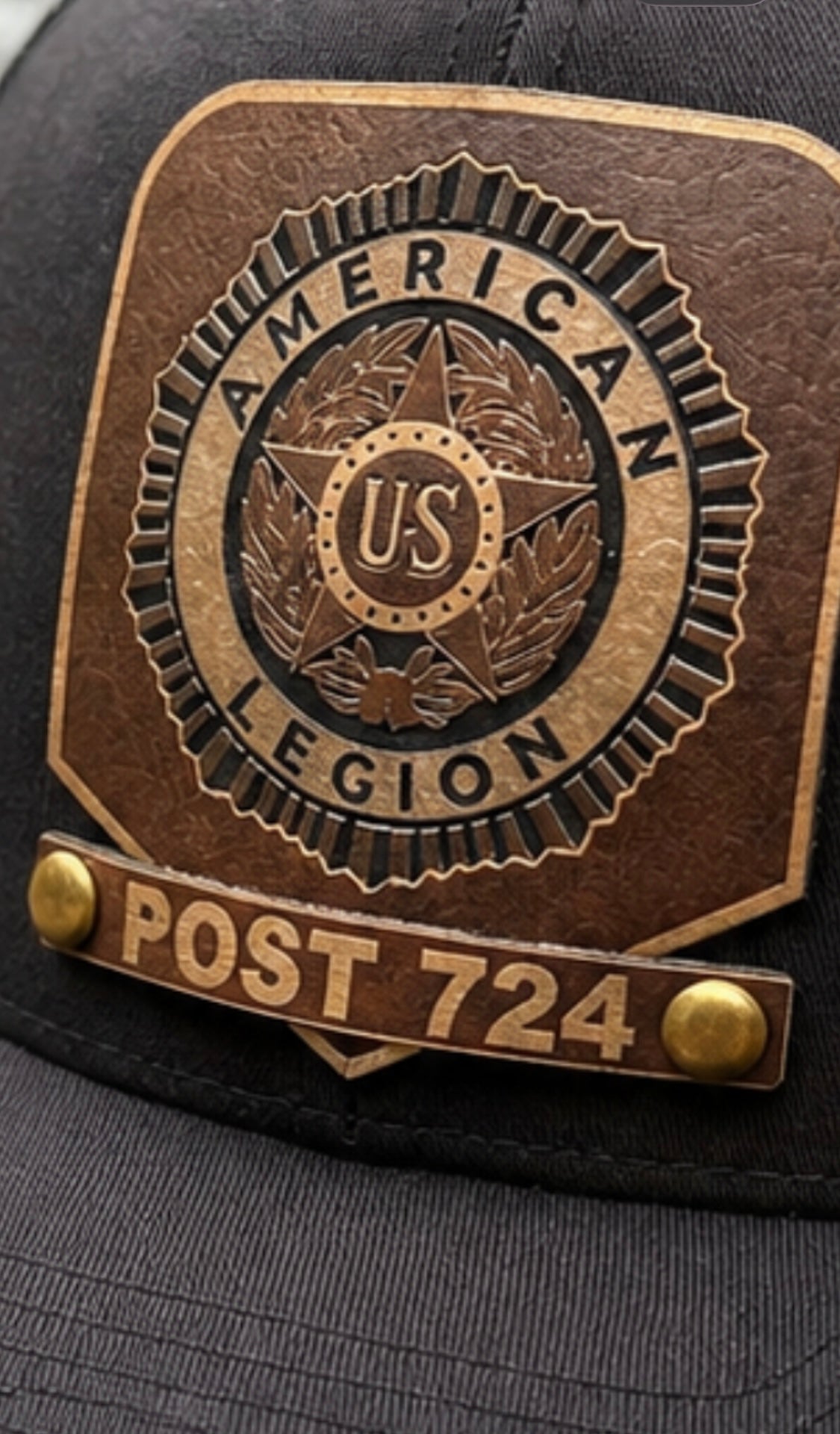 American Legion Custom Post Hat – Richardson 112