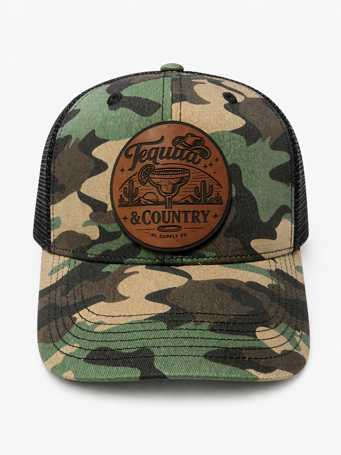 Tequila & Country Camo Trucker Hat