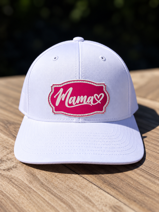 Mama Premium Acrylic Patch Hat