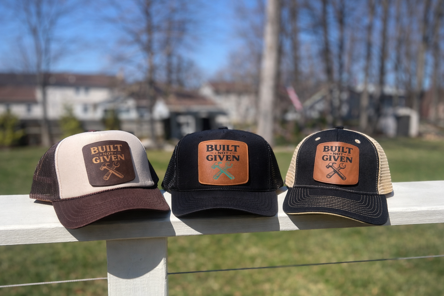 Built Not Given Premium Trucker Hat