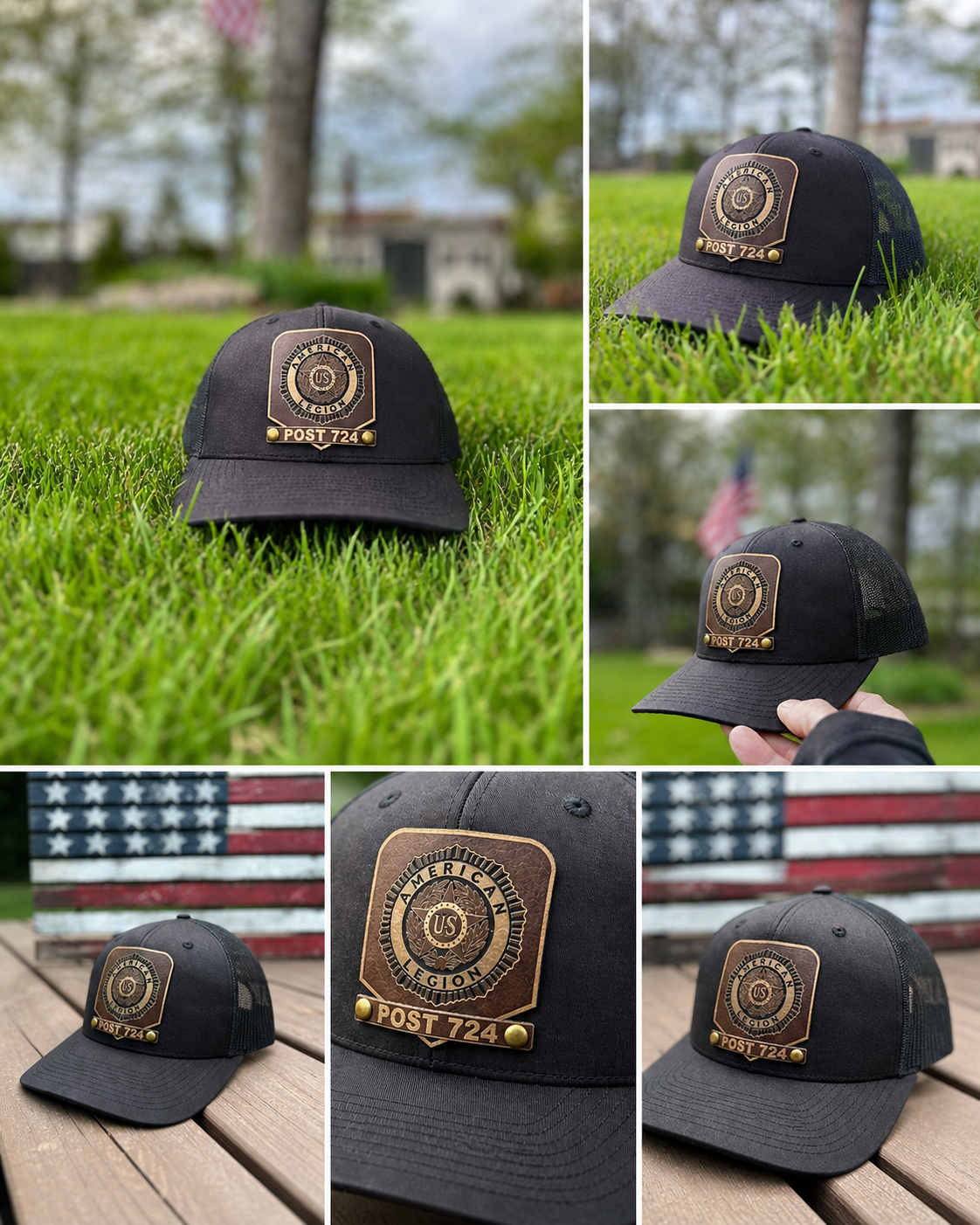 American Legion Custom Post Hat – Richardson 112