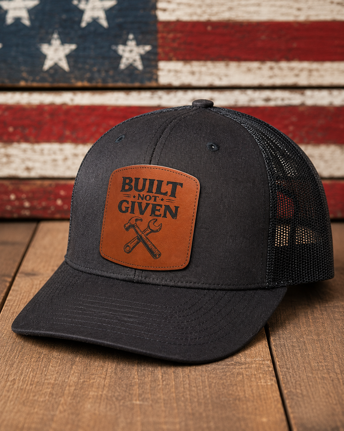 Built Not Given Premium Trucker Hat