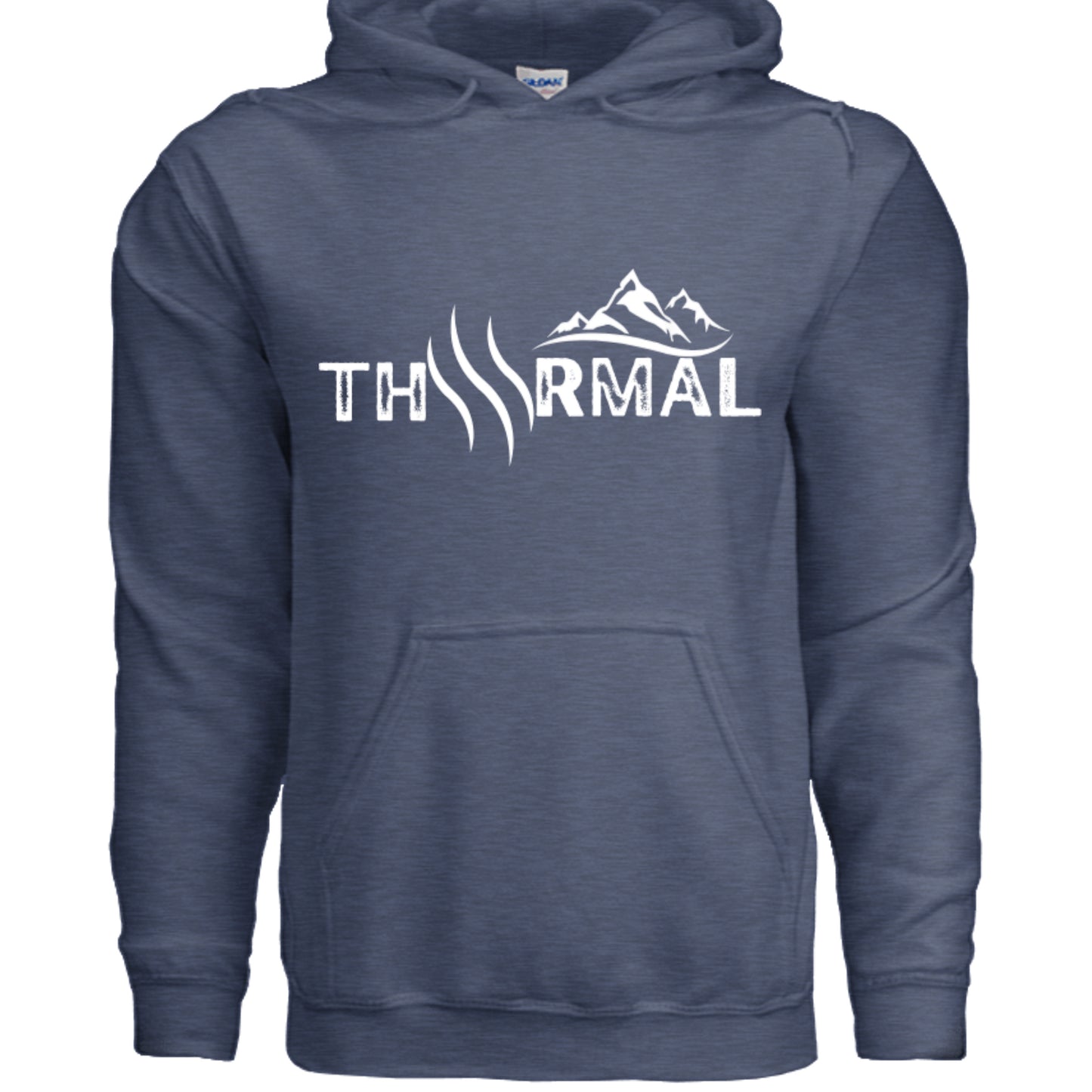 Heather Sport Dark Navy - G185 - FRONT