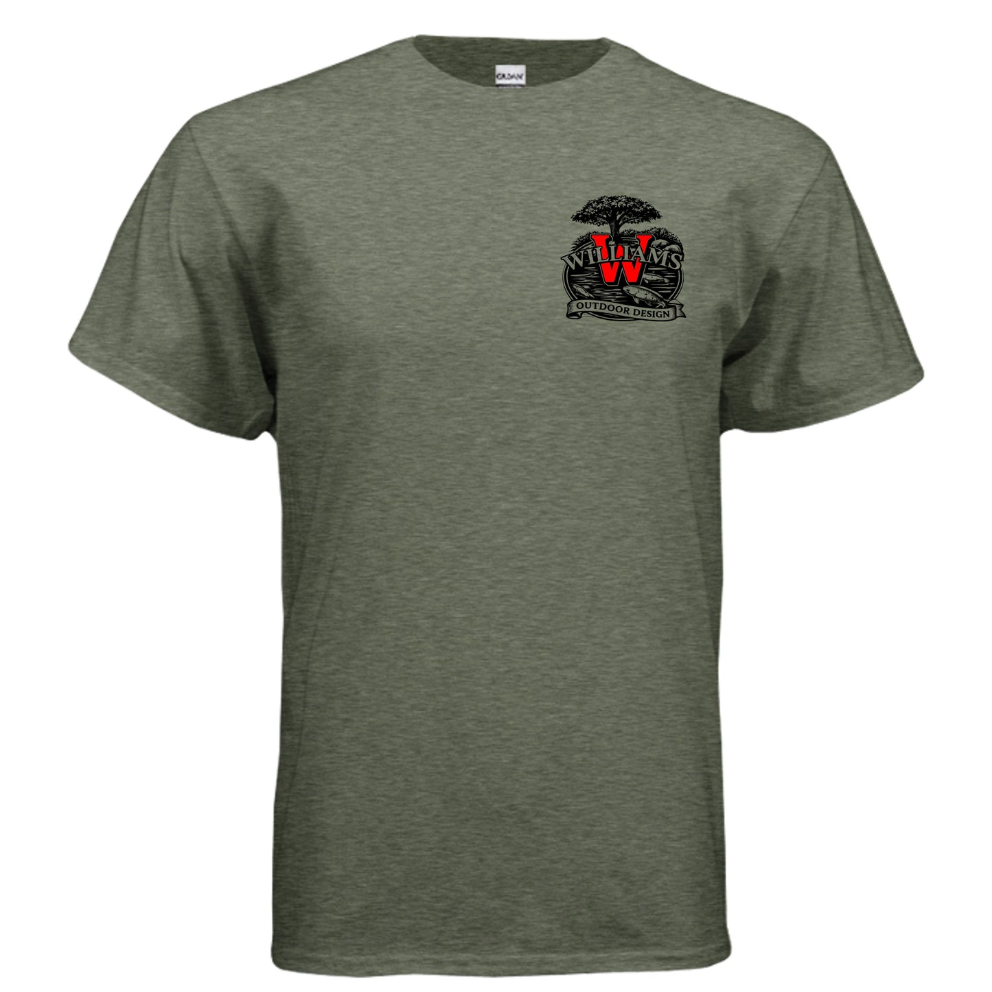 HEATHER MILITARY GREEN - G500 - FRONT