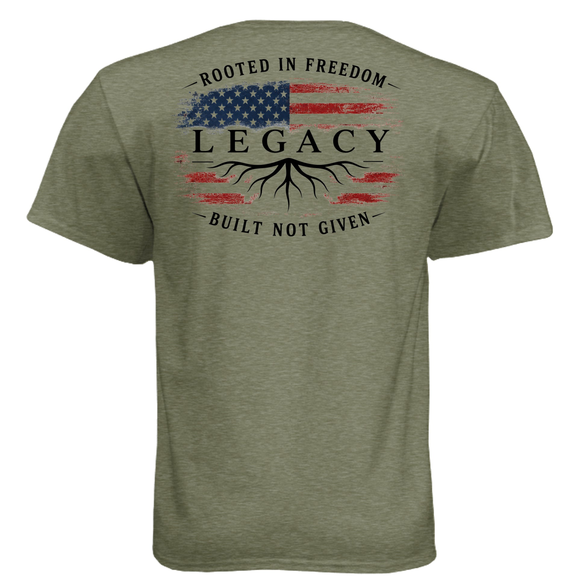 MILITARY GREEN - 6010 - BACK