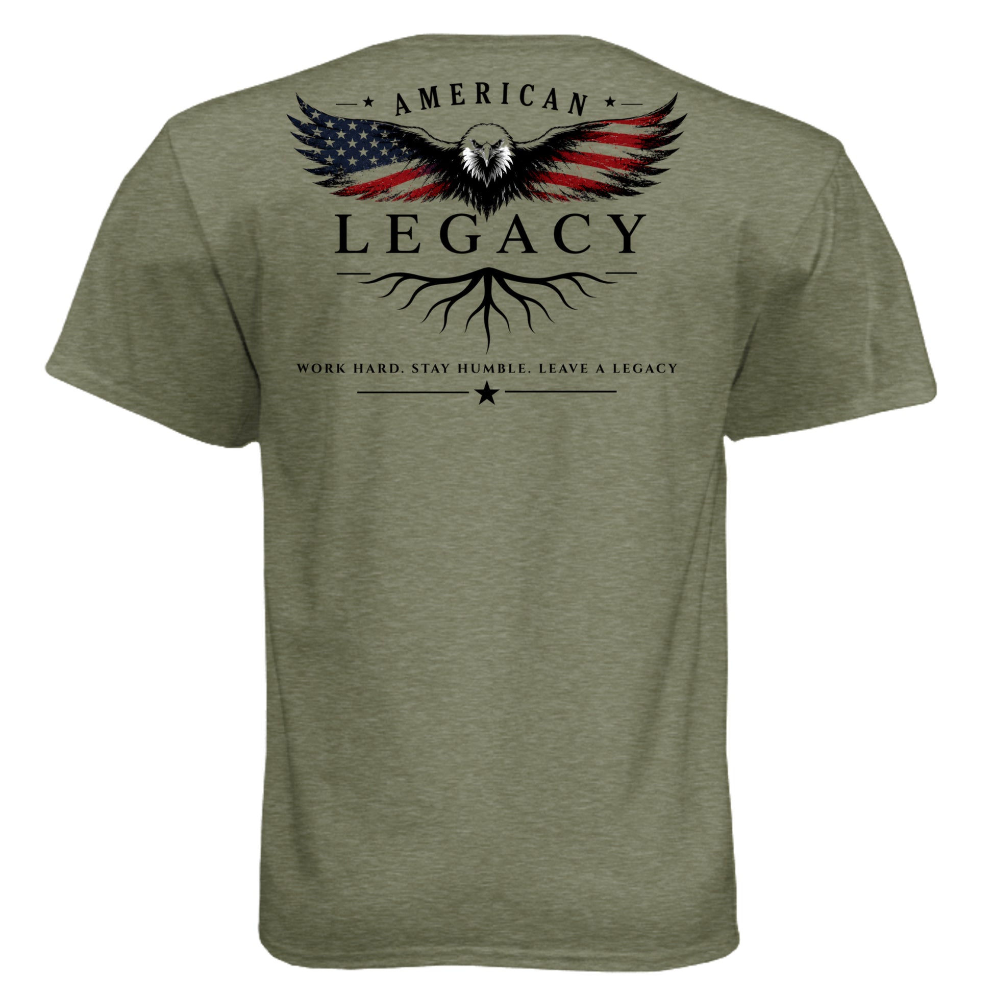 MILITARY GREEN - 6010 - BACK