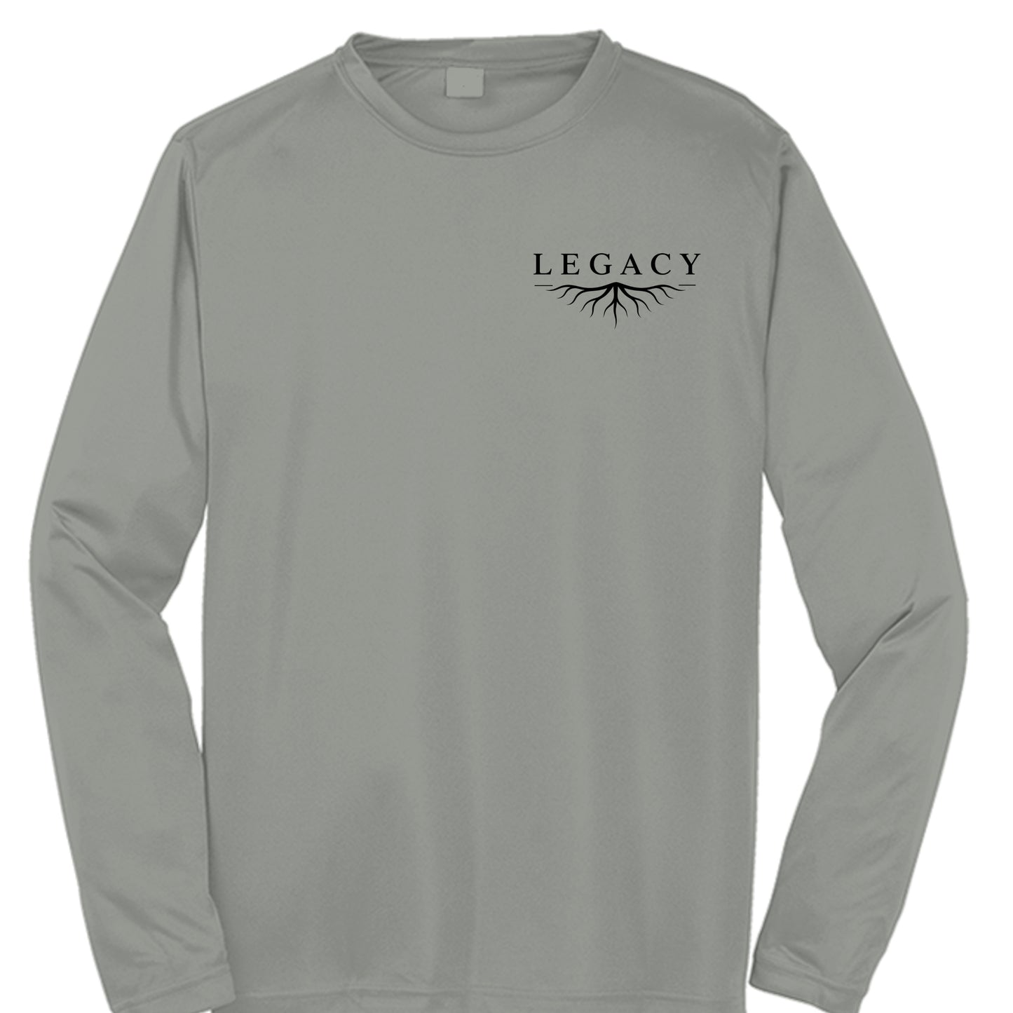 Grey Concrete Heather - ST350LS - FRONT