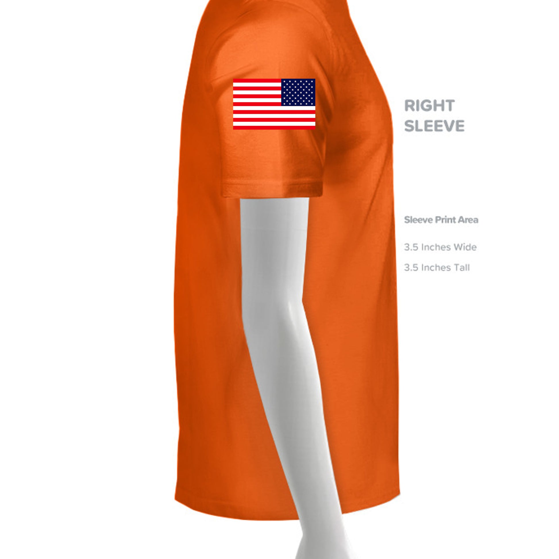 SAFETY ORANGE - C5100 - SLEEVE_RIGHT
