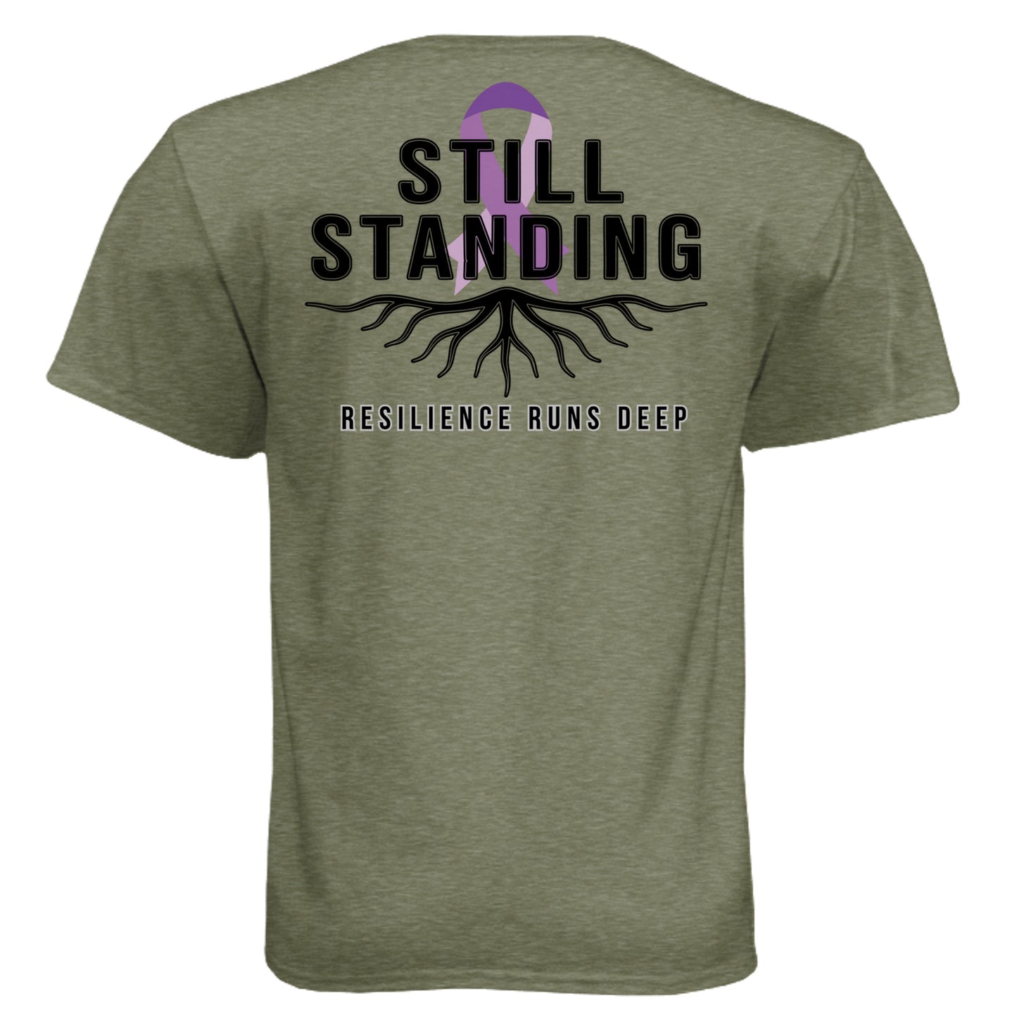 MILITARY GREEN - 6010 - BACK